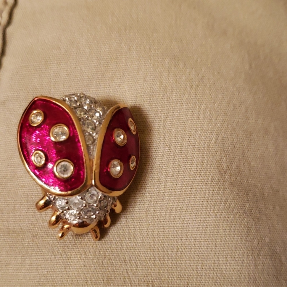 Swarovski ladybug